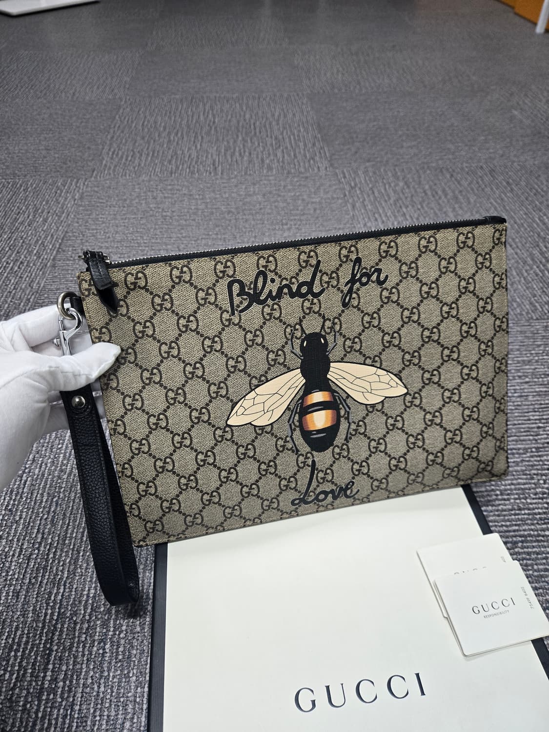 [특가][정품]구찌 꿀벌 클러치백 상품이미지1