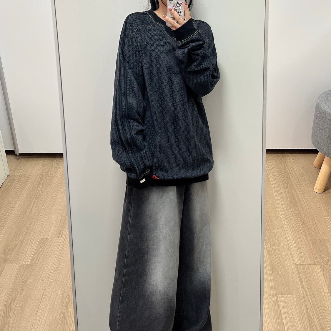 아디다스 삼선 트랙탑 져지 맨투맨 상품이미지1