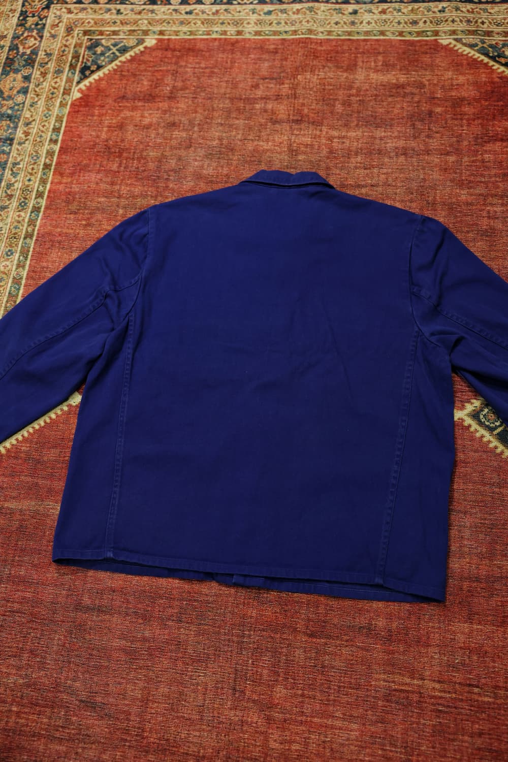 빈티지 워크자켓 블루 판매 상품이미지9