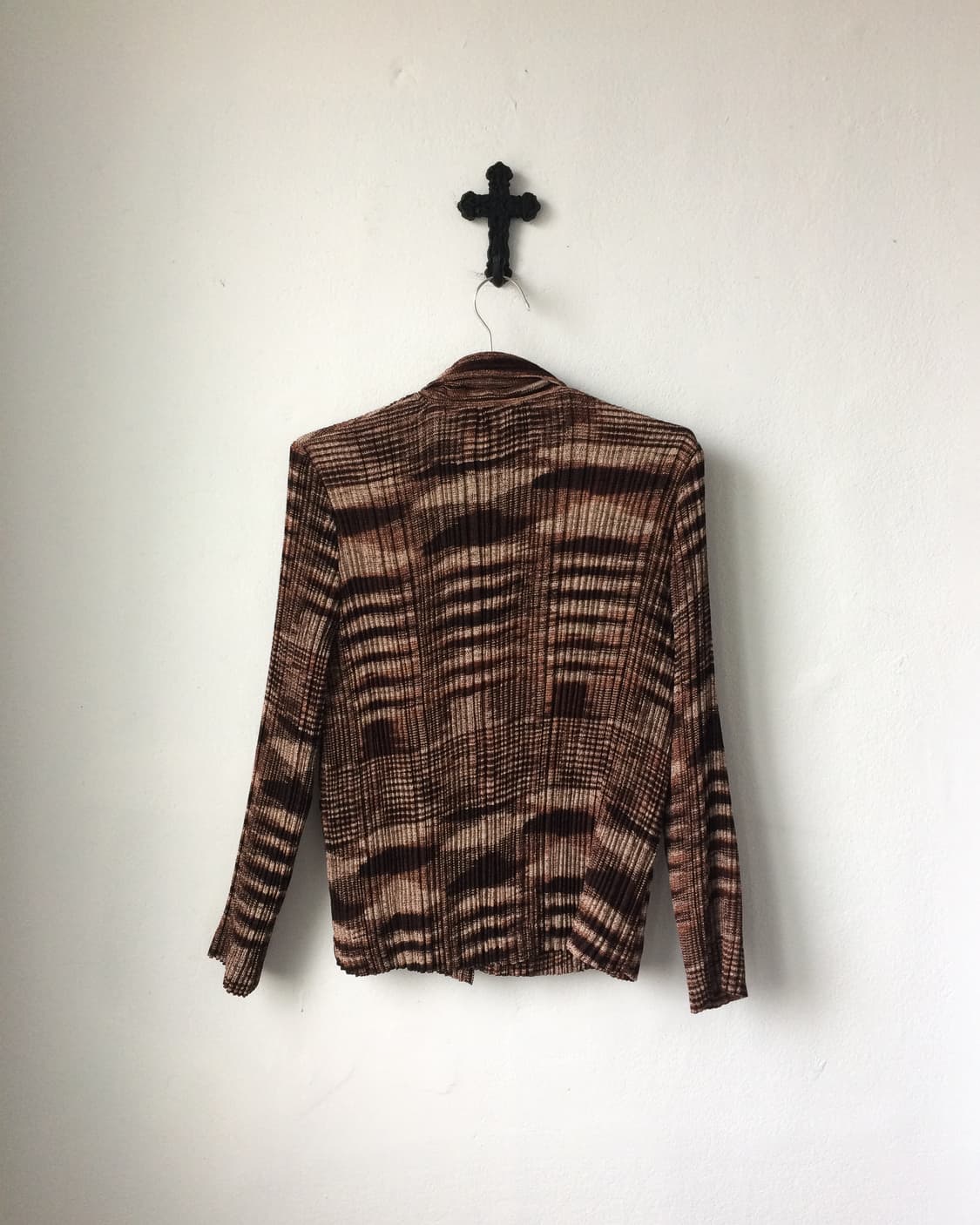 Pattern pleats shirt 상품이미지3