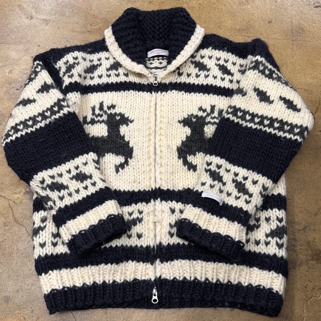 쿠앤쿠 모리 니트 집업 상품이미지2