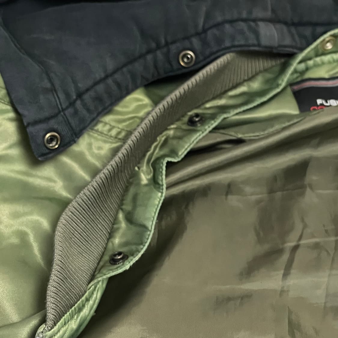 [FUBU] 후부 포드 콜라보 레이싱 자켓 카키 점퍼 상품이미지6