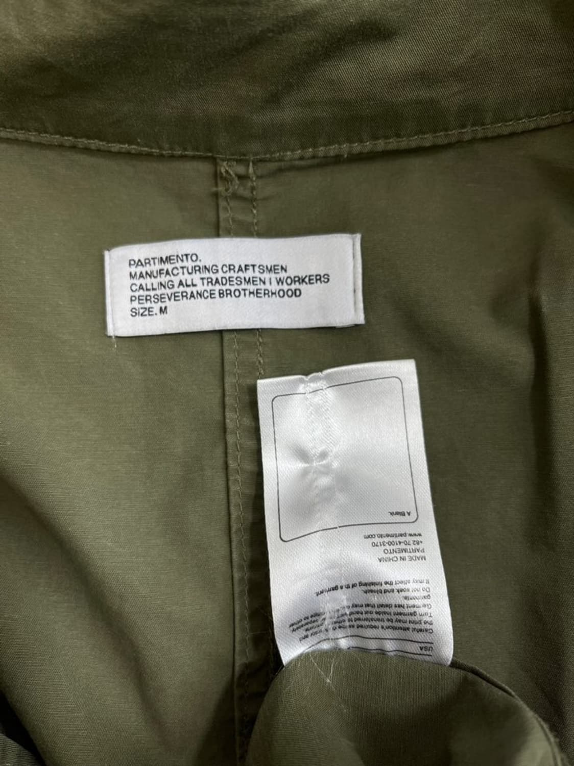 파르티멘토 M-65 피쉬테일 파카/#3302 상품이미지6