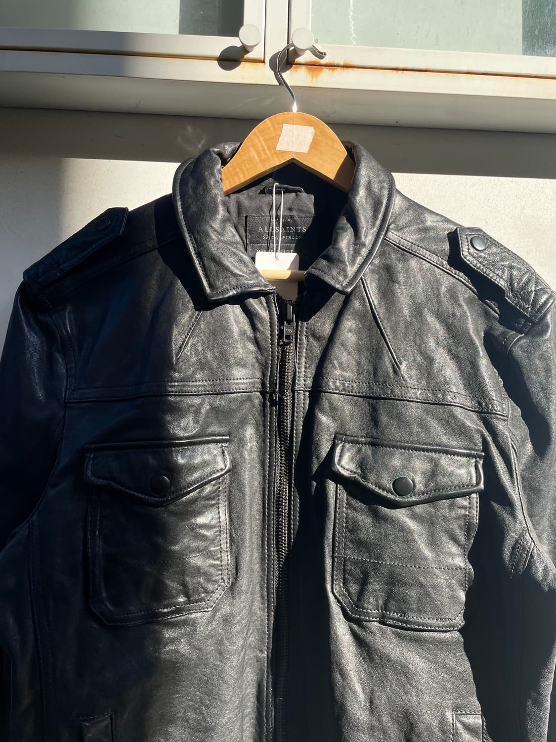 AllSaints black lambskin multi-pocket  상품이미지4