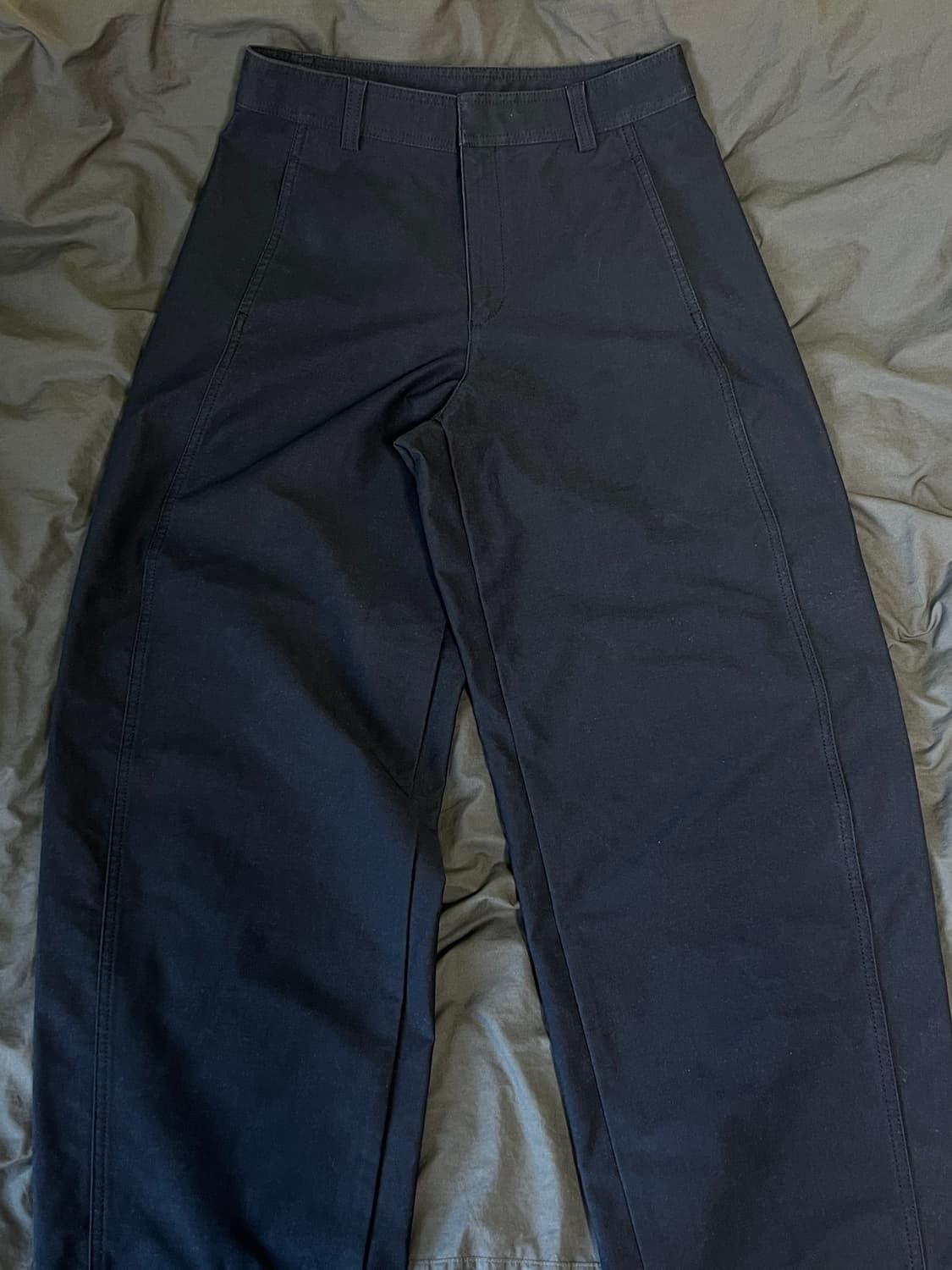 유니클로 저지배럴레그팬츠(L) 상품이미지3