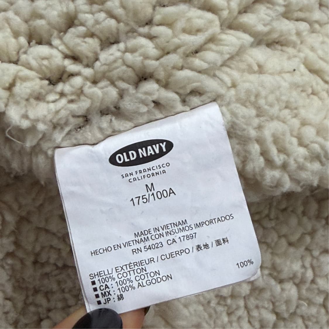 [M] OLD NAVY 시어링 플란넬셔츠  상품이미지7