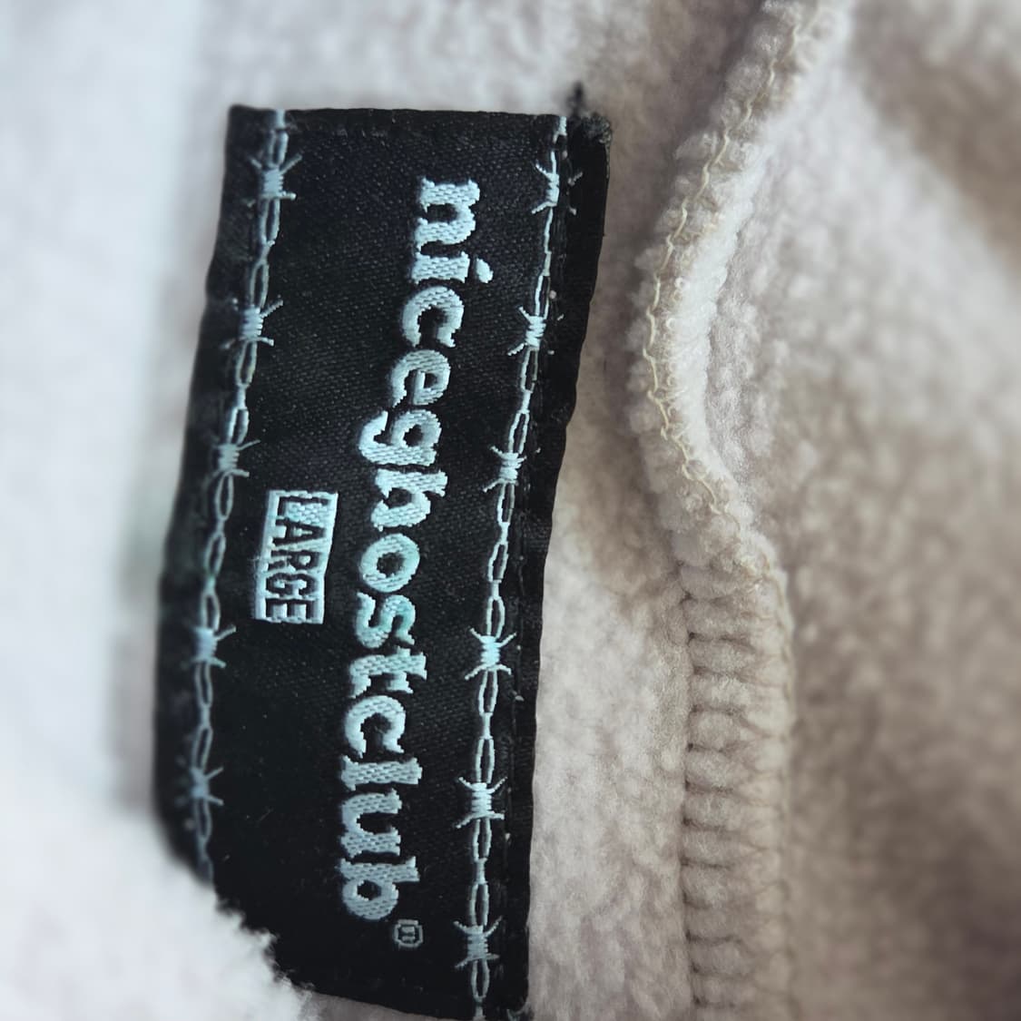 나이스고스트클럽 플리스 후디 L 상품이미지3