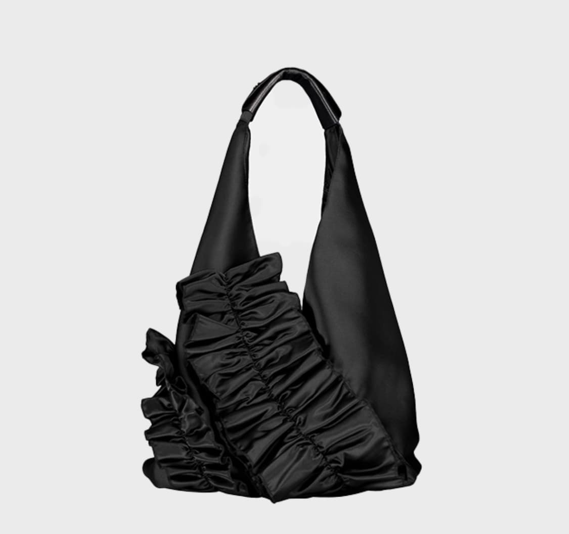 생긴스튜디오 오리가미 더플백 블랙 상품이미지1