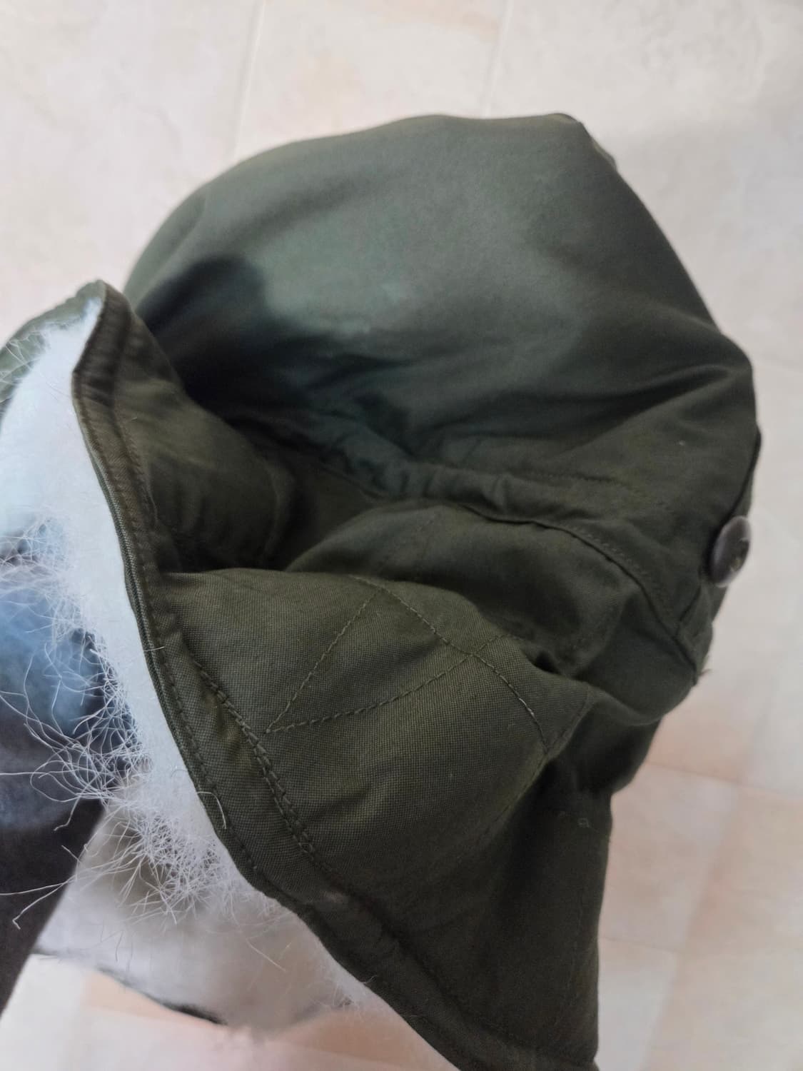 [새 것]m65 피시테일파카 오리지널 개파카 후드 모자 상품이미지5