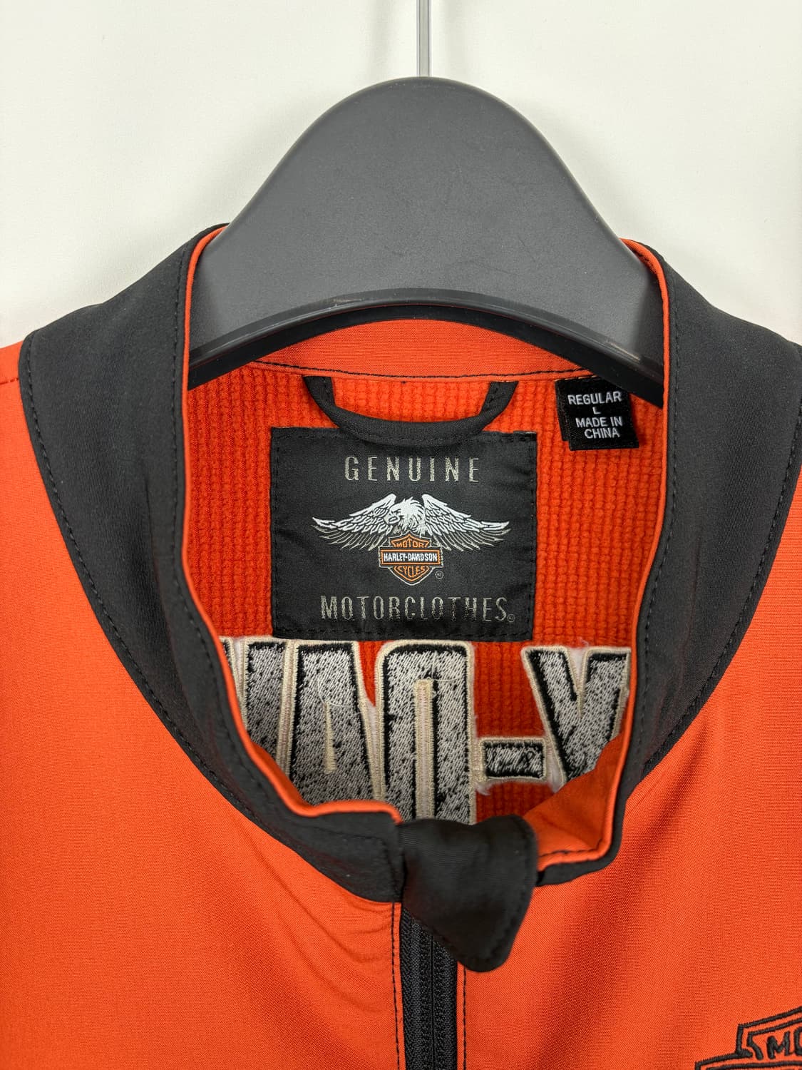 a109) 할리데이비슨 컬러블록 소프트쉘 자켓 상품이미지5