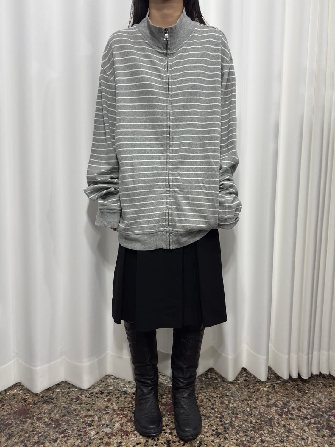 banana republic stripe zipup 상품이미지2