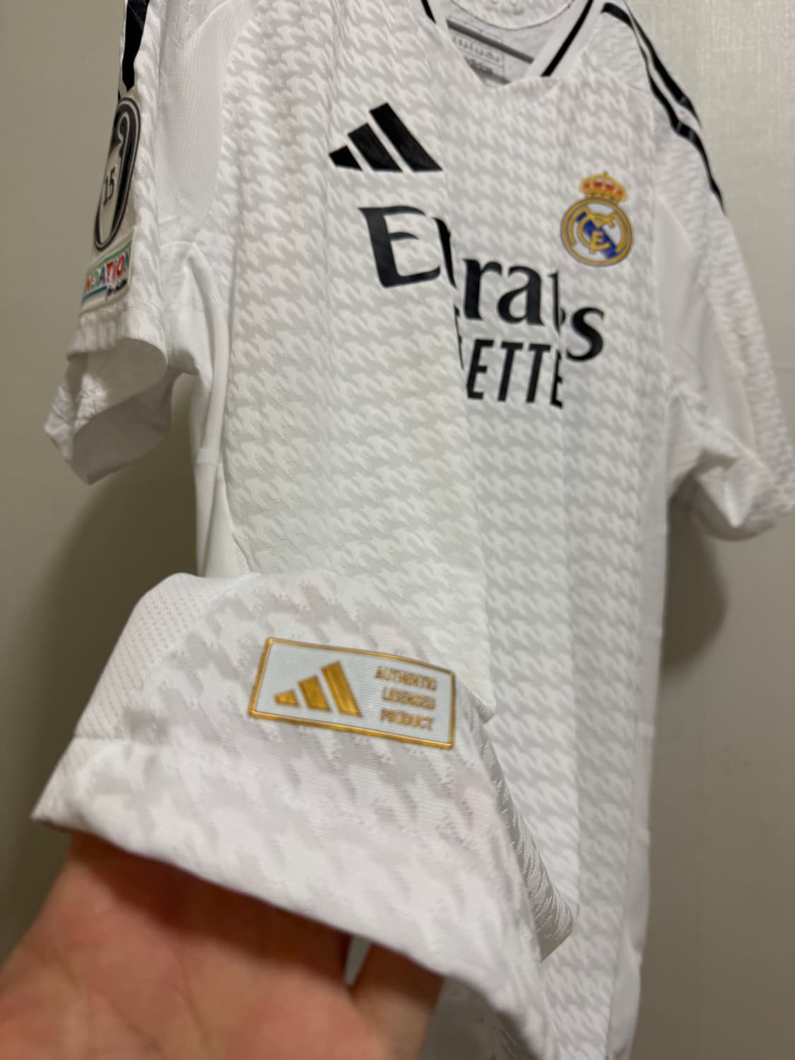 레알마드리드 24/25 벨링엄 어센틱 유니폼(풀마킹) 상품이미지4