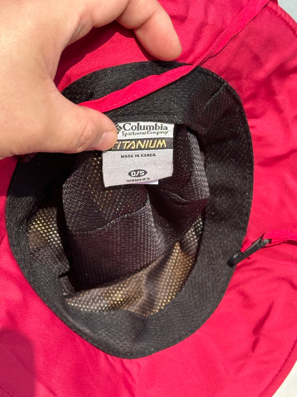 [M-L] 컬럼비아 고어텍스 여성 정글모 부니햇 모자 아웃도어 상품이미지7