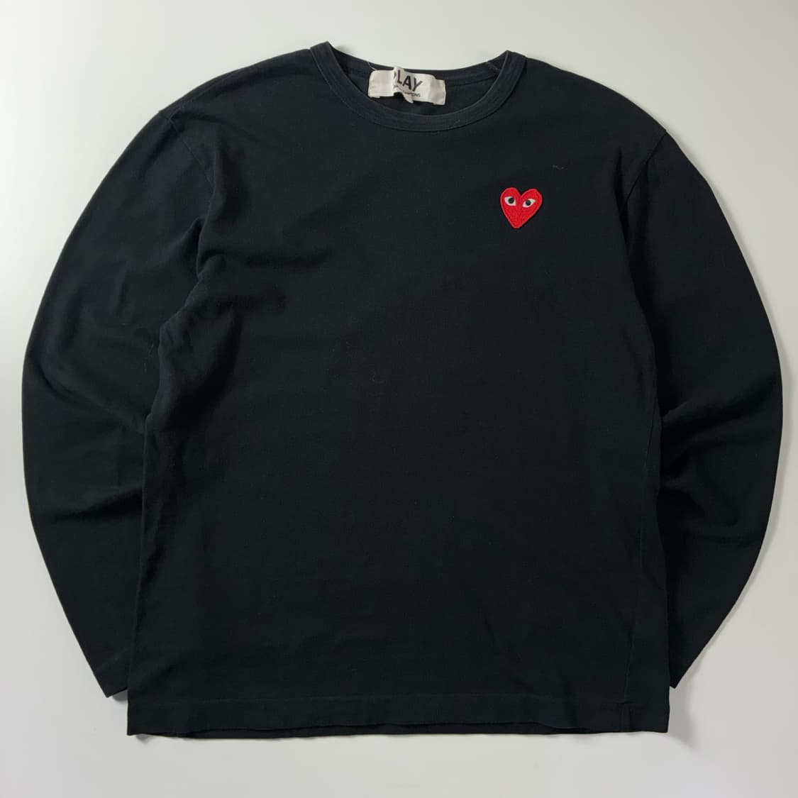 Comme des Garcons  꼼데가르송 화트와펜 코튼 블랙 티셔츠 상품이미지1