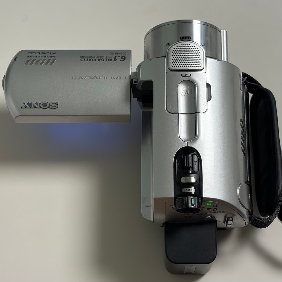 희귀)소니 Sony DCR-SR300 실버 빈티지 캠코더 상품이미지4