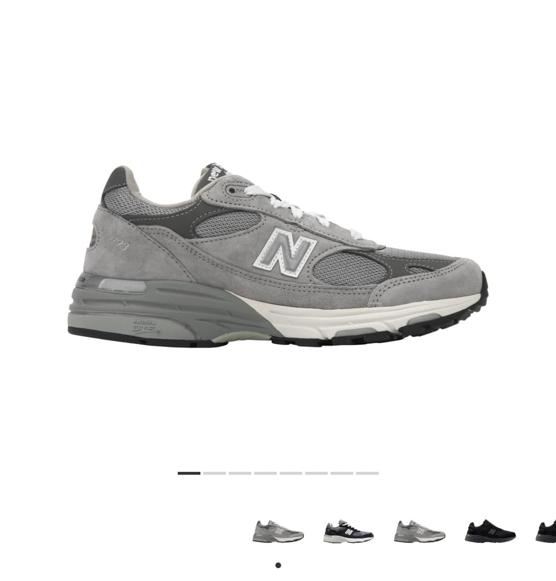 뉴발란스 993 그레이 270 B 스탠다드 상품이미지7