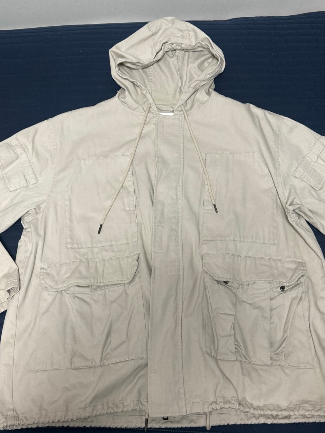 야상 아이보리 자켓  상품이미지1