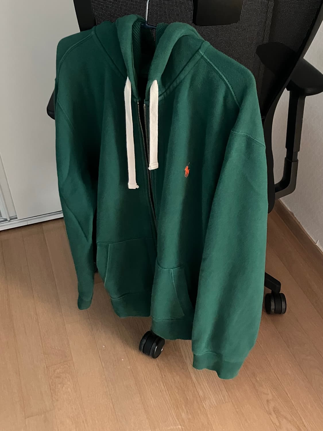 폴로 후드집업(그린) 상품이미지1