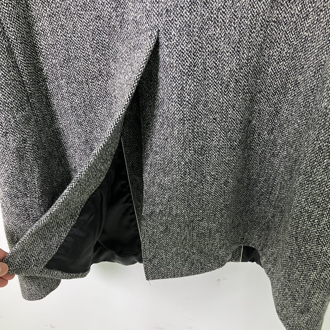 앤더슨벨 헤링본 울 싱글 코트 L 상품이미지7