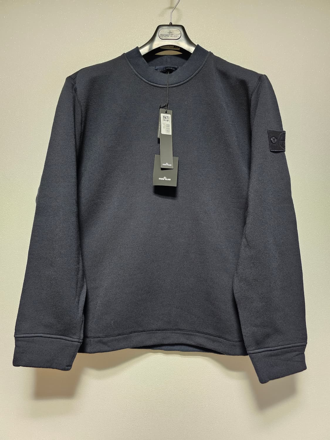 스톤아일랜드 고스트 피스 코튼 저지 크루넥 스웨트셔츠 (새 상품) 상품이미지1