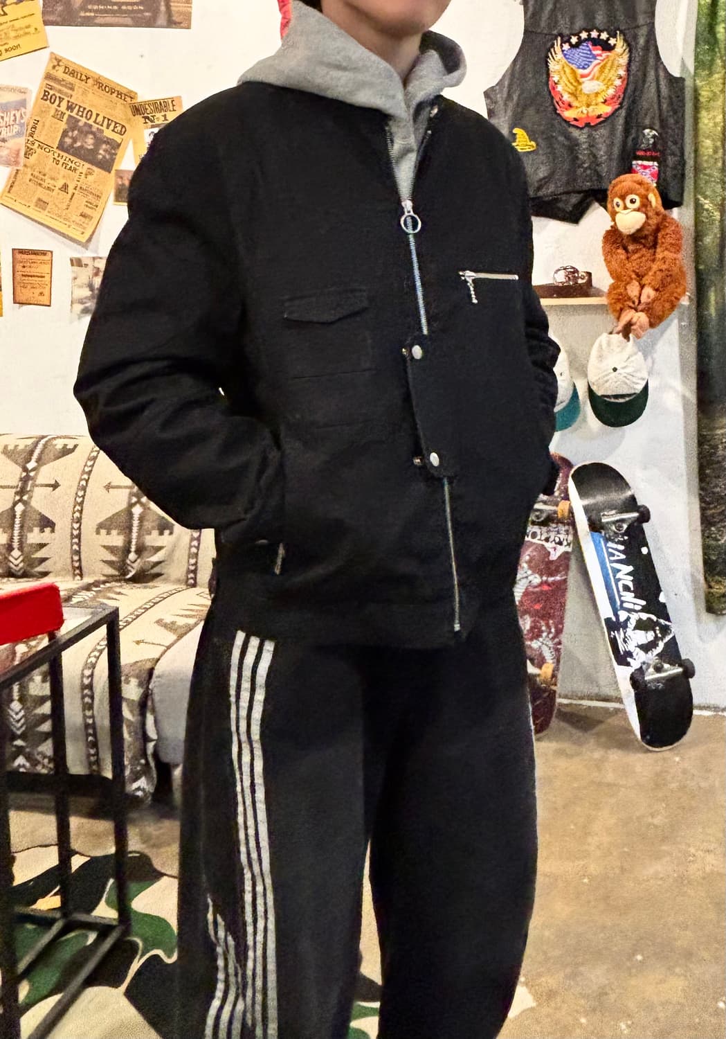 르아브 아놀드 바이커 자켓 상품이미지7