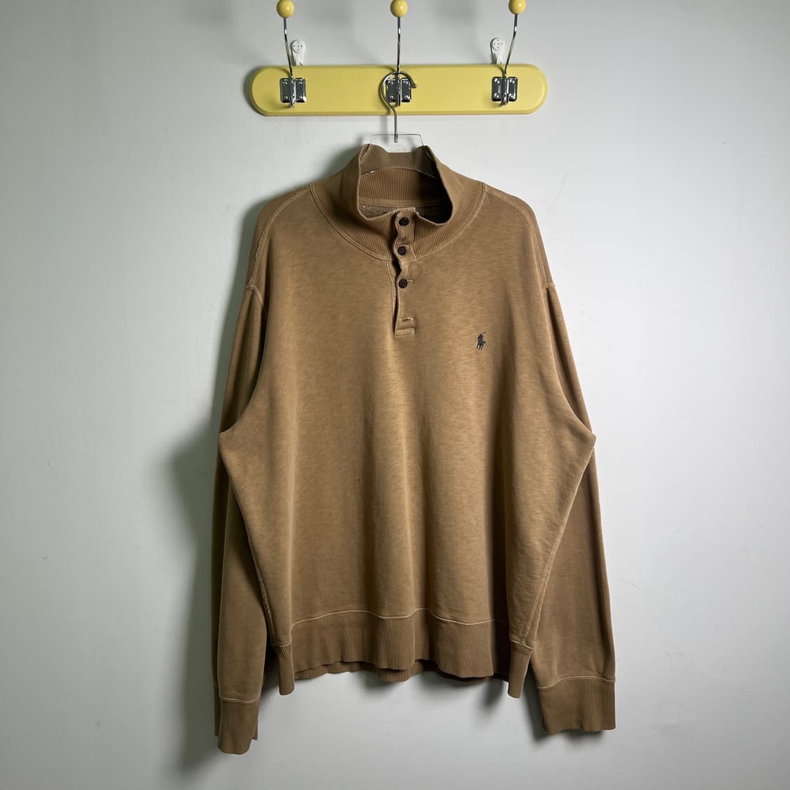 폴로 랄프로렌 하프 버튼 스냅 맨투맨 2XL 상품이미지1