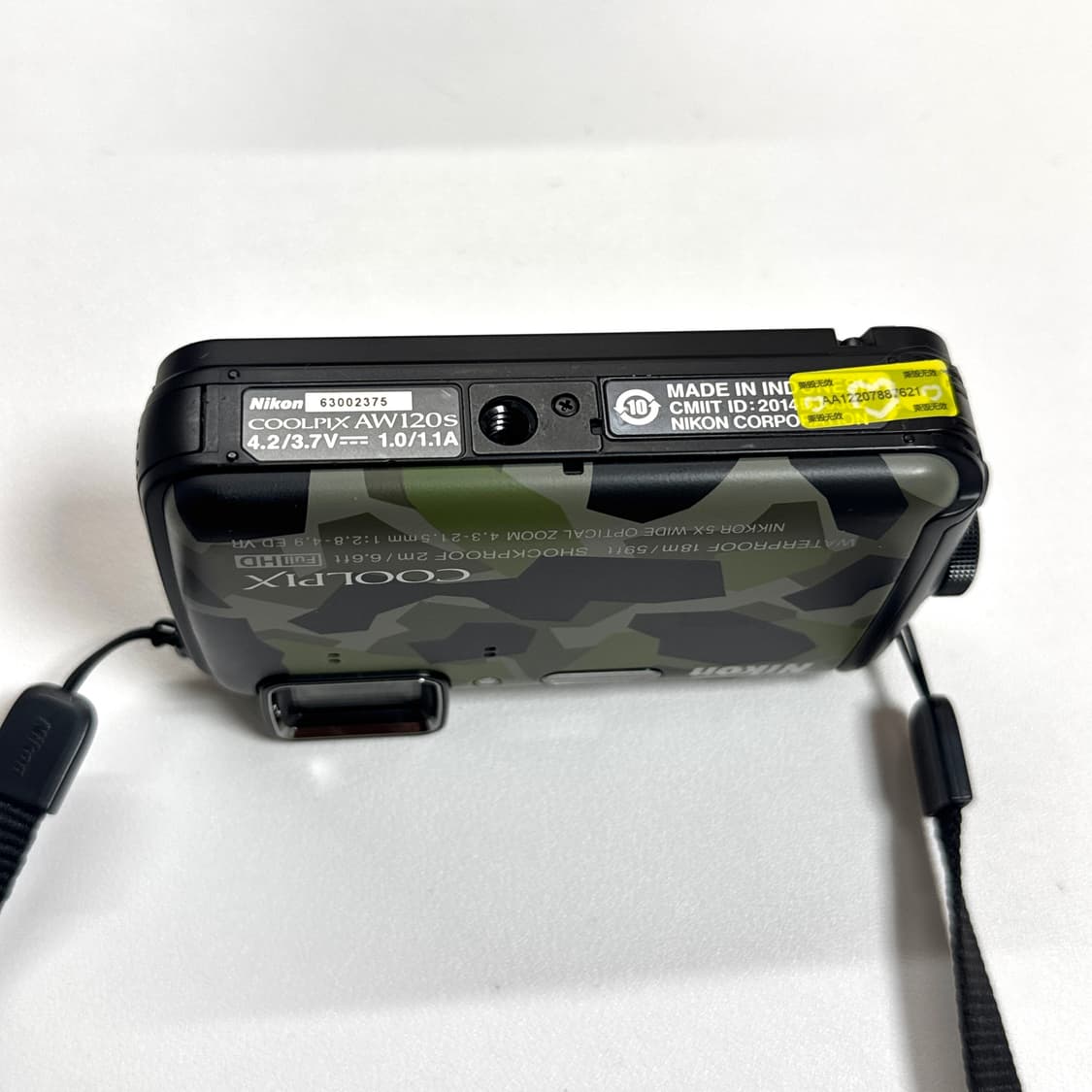 [S급] 니콘 쿨픽스 AW120 카모 디지털 카메라 디카 상품이미지6
