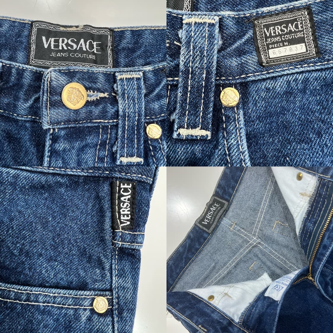 (새상품) Versace 베르사체 진스 꾸뛰르 메두사 데님 팬츠 상품이미지5
