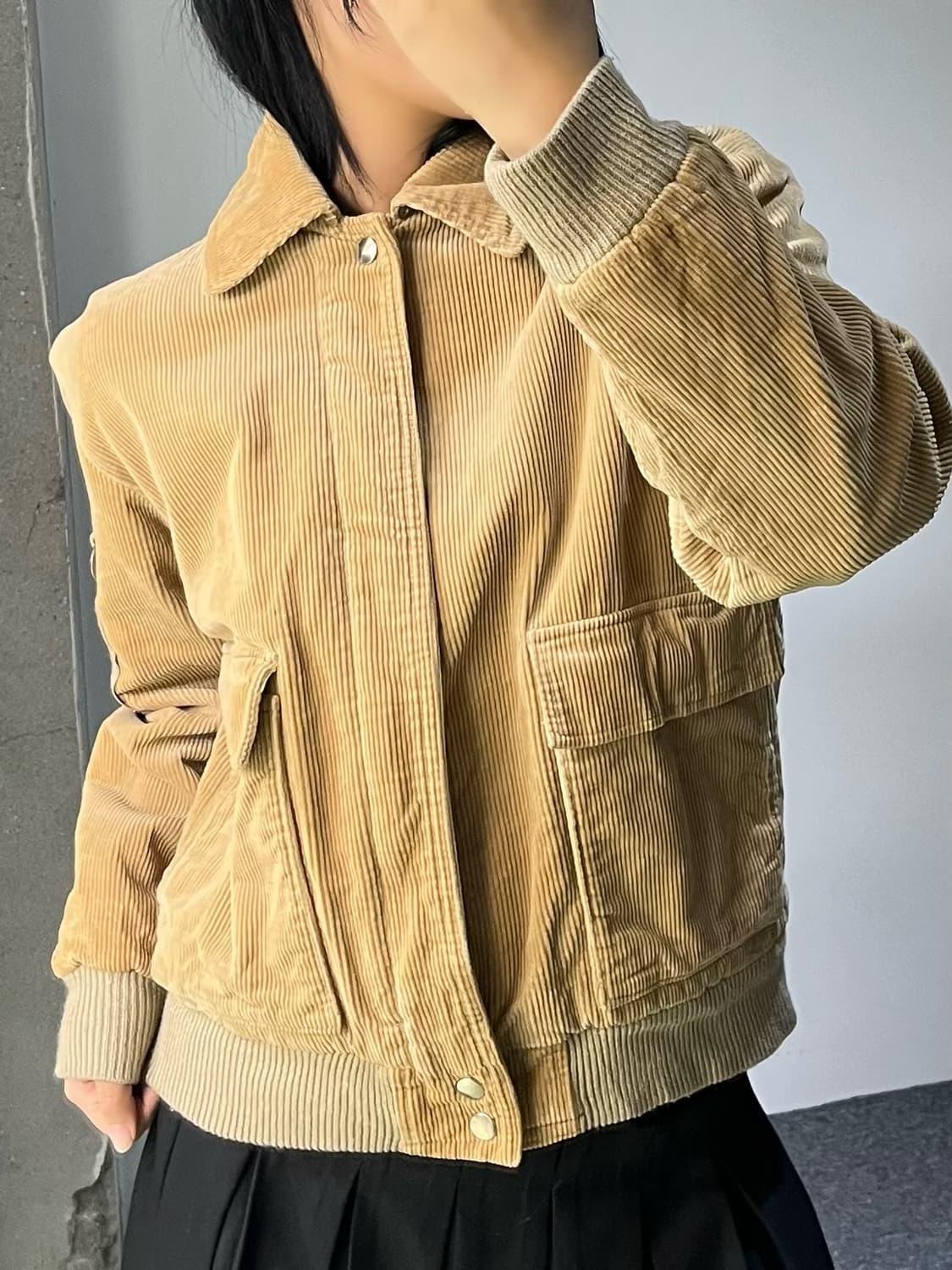 Ex-Jet 90's 쉐르파 코듀로이 자켓 상품이미지1