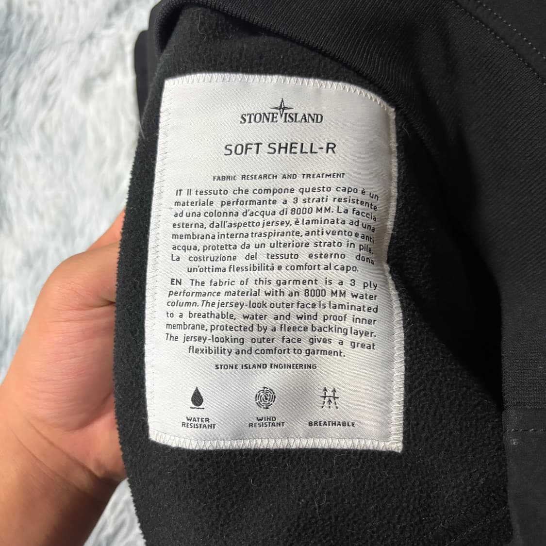 [S Size] 스톤아일랜드 소프트쉘 상품이미지6