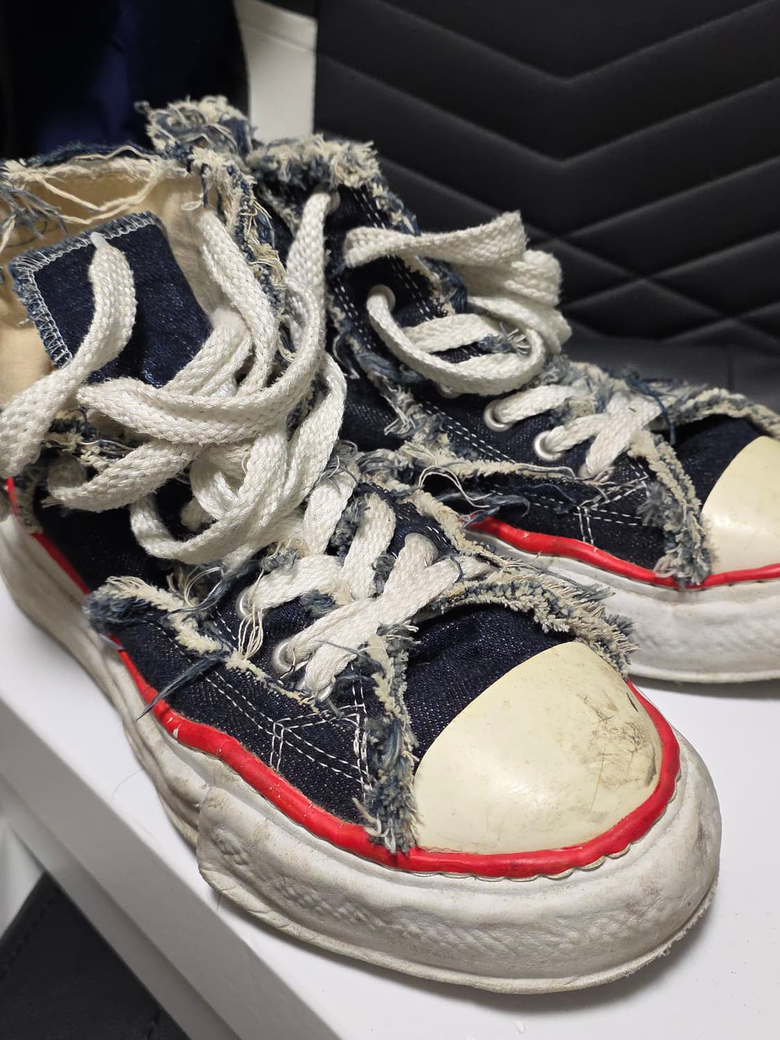 미하라 야스히로 나이젤카본 워시드 데님 44사이즈 상품이미지1