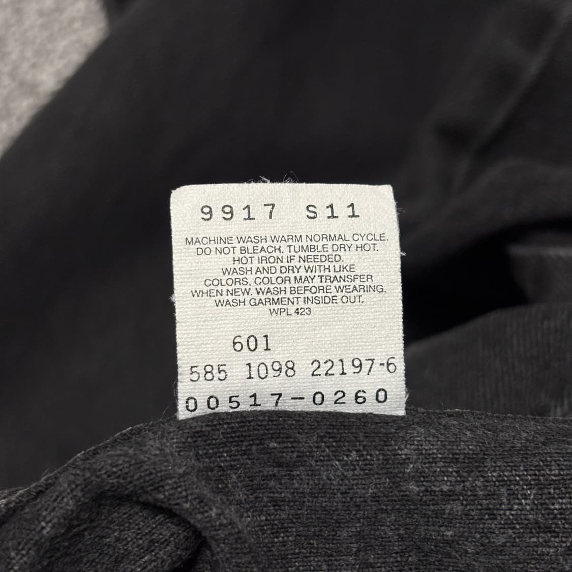 90s 빈티지 리바이스 517 블랙 허리44cm 상품이미지8