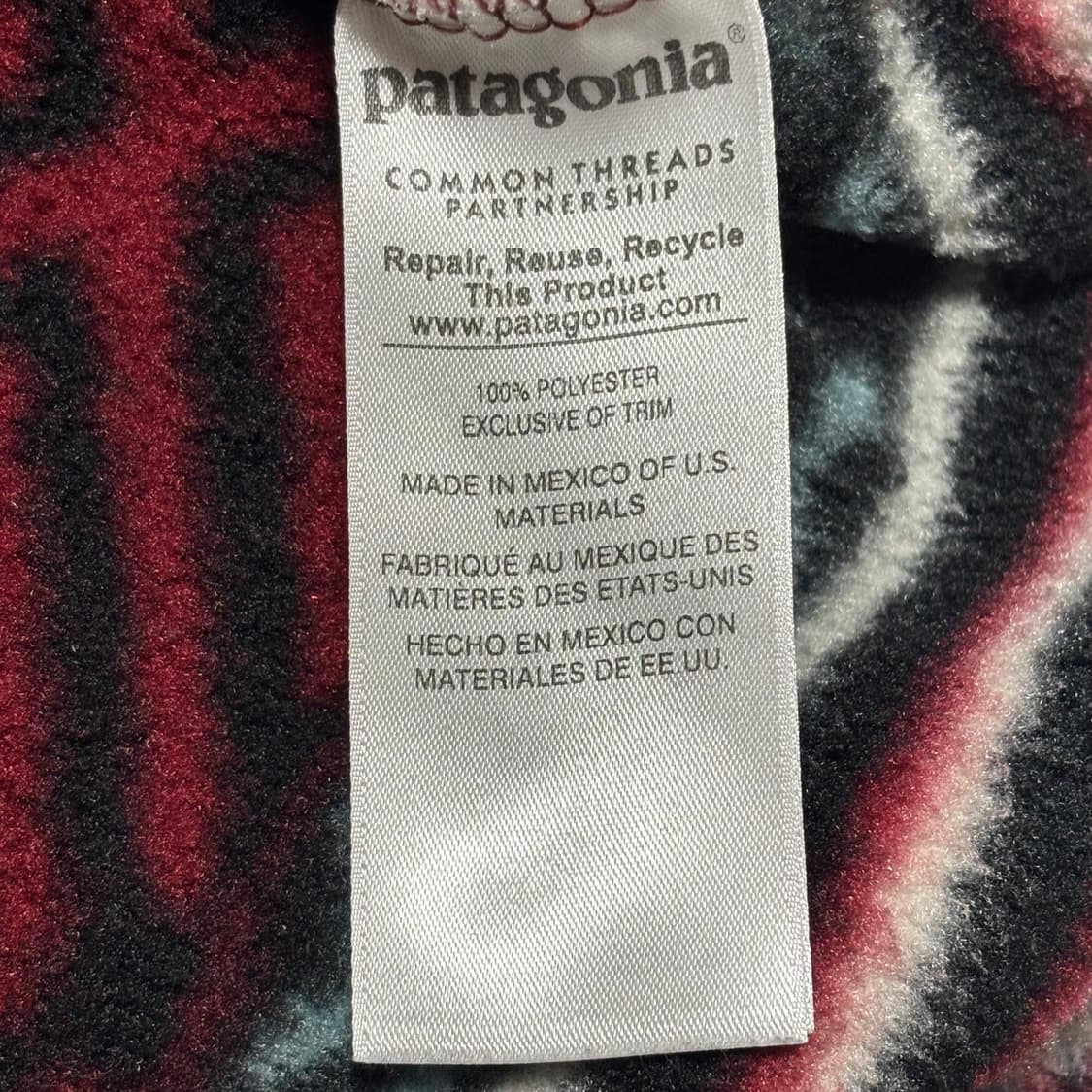 XS 파타고니아 신칠라 플리스 상품이미지5