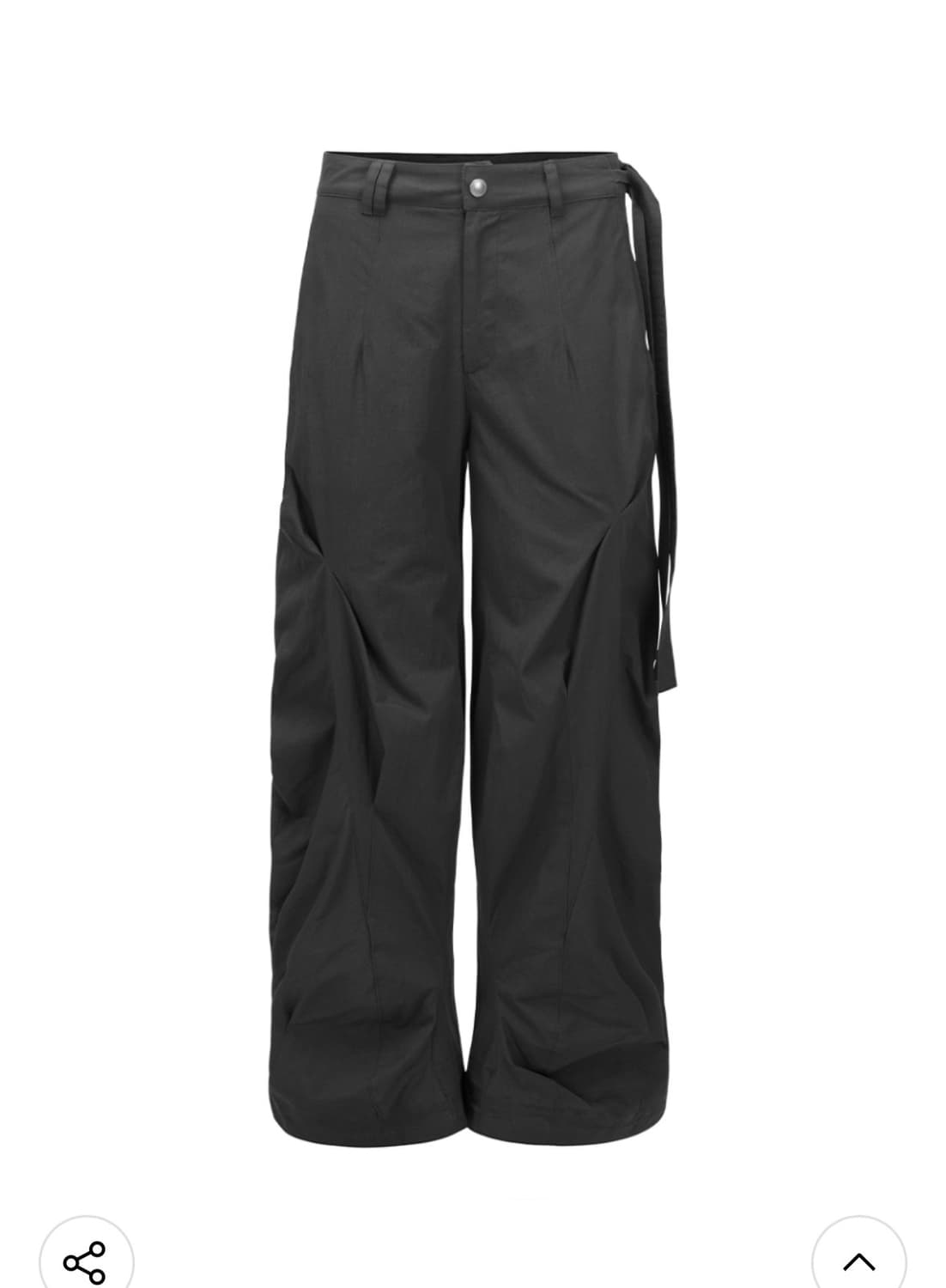 나체 DISTORTED DRAPING PANTS 드레이핑 팬츠 상품이미지1