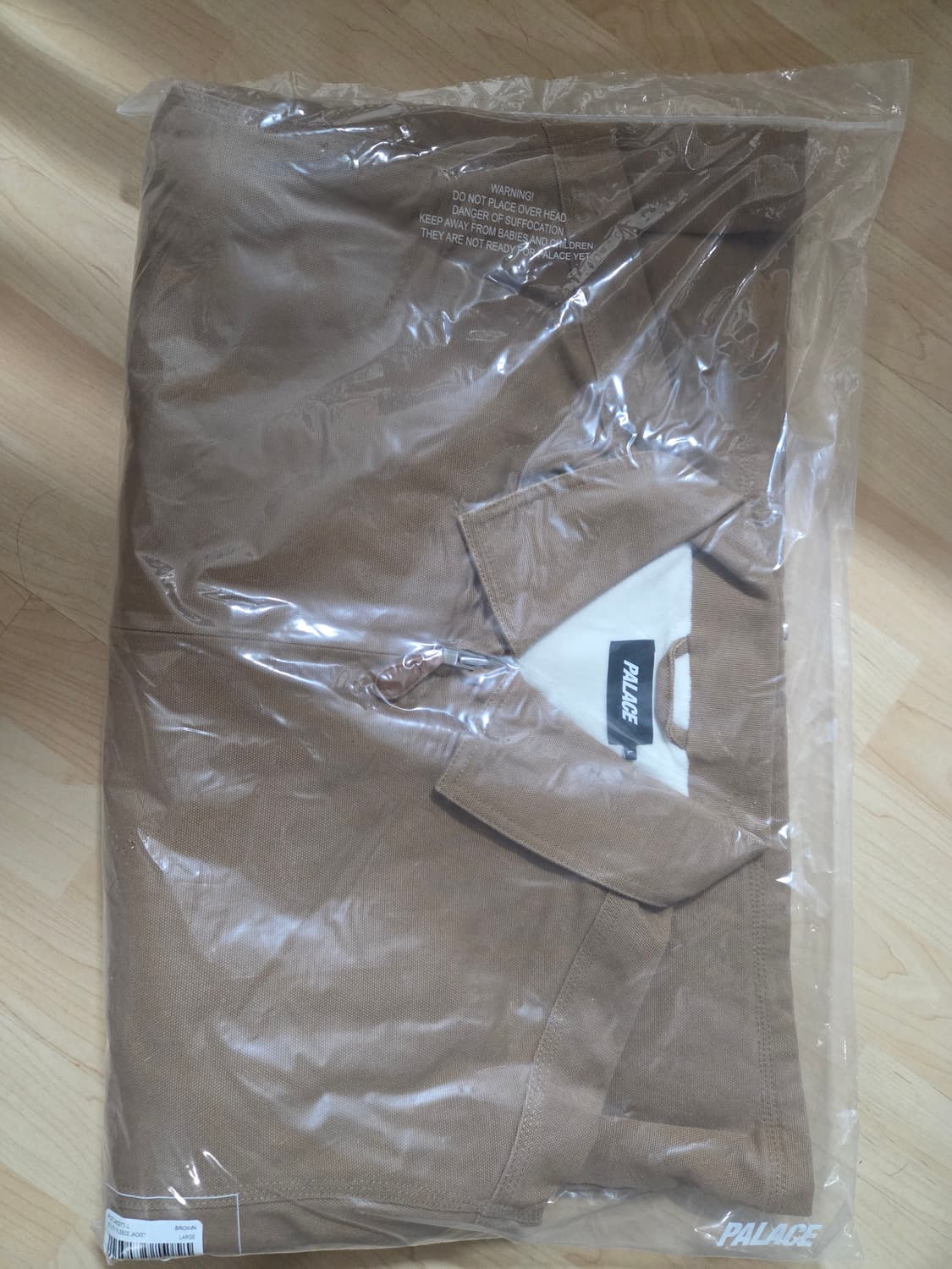 팔라스 유틸리티 플리스 자켓 브라운 L사이즈 팔아요 상품이미지3