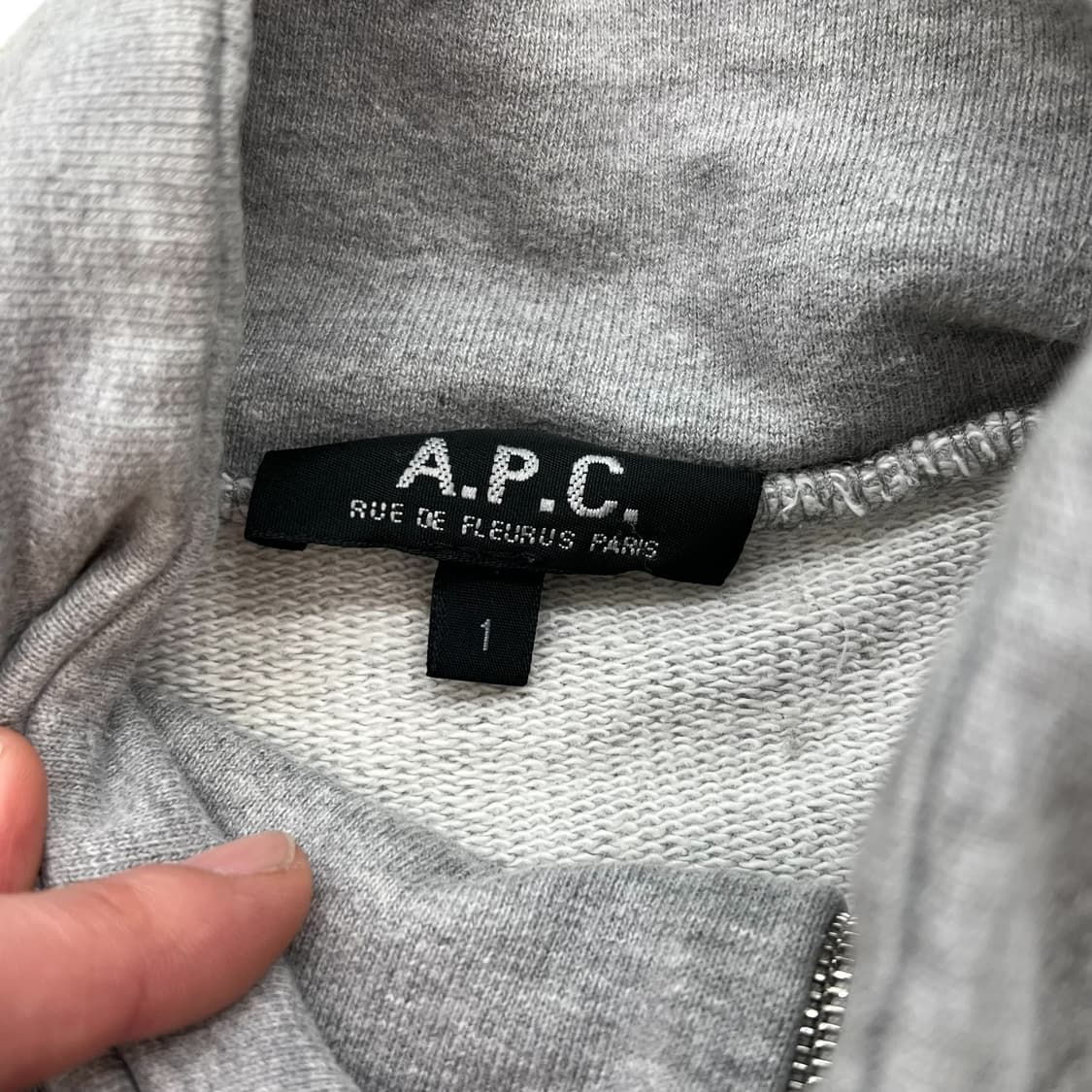 아페쎄 베이직 집업 r2031 상품이미지6