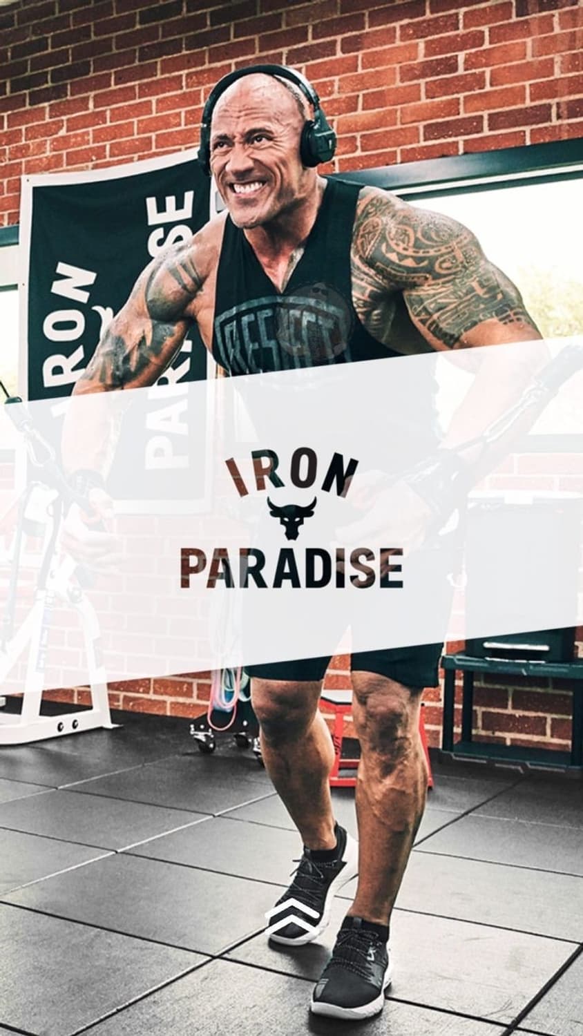 언더아머 프로젝트 락 아이언 파라다이스 반팔 티셔츠 XXL 2XL 상품이미지5