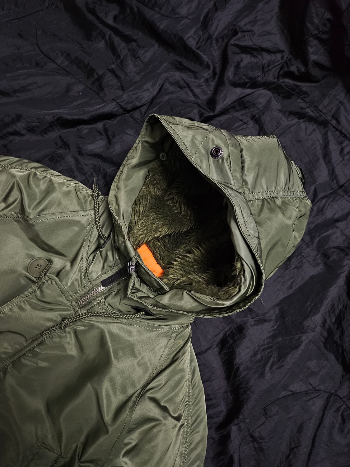 알파인더스트리 N3B 카키 항공 패딩  상품이미지3