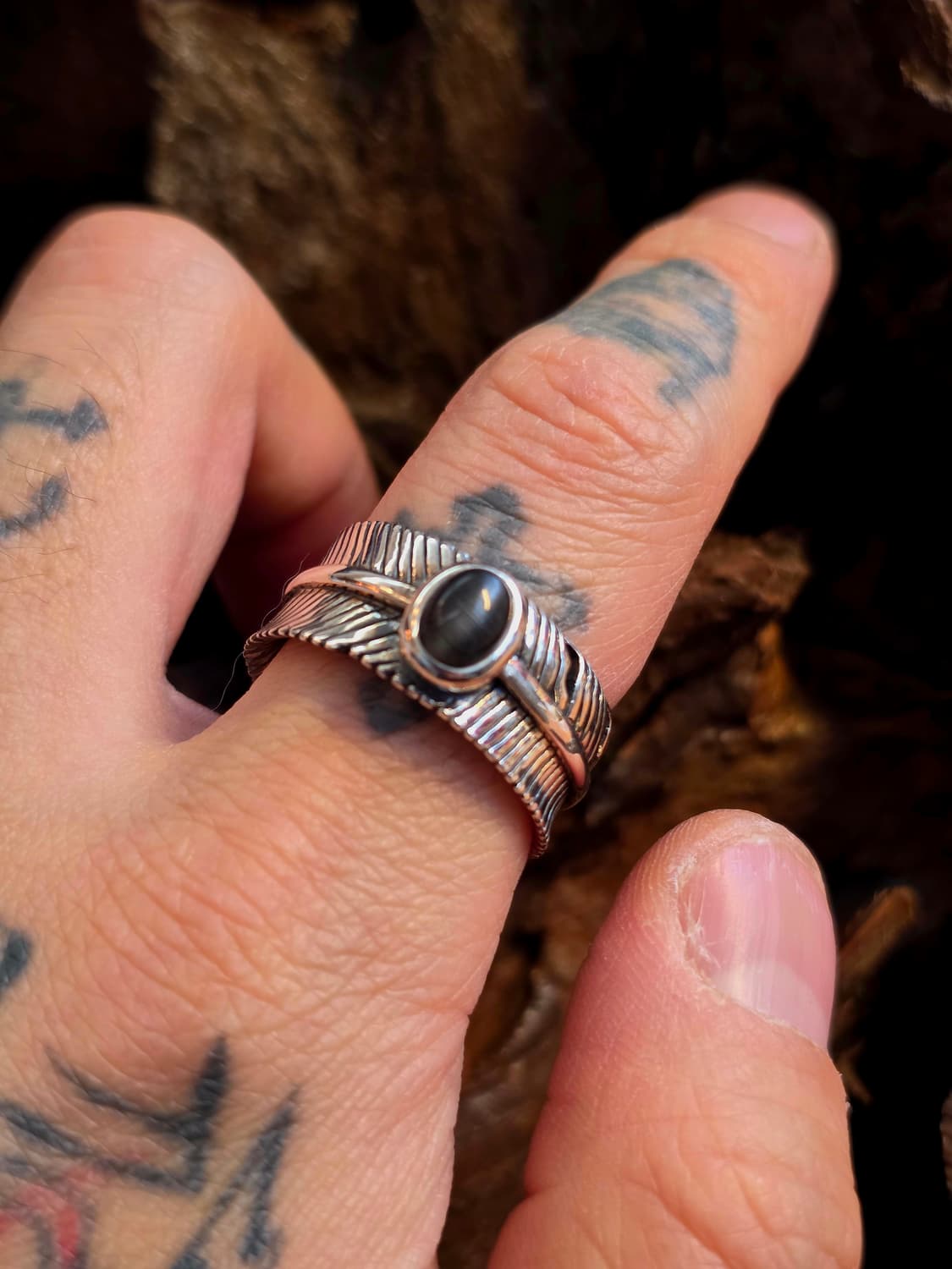 3cross silver925 navajo wing indi ring 상품이미지4