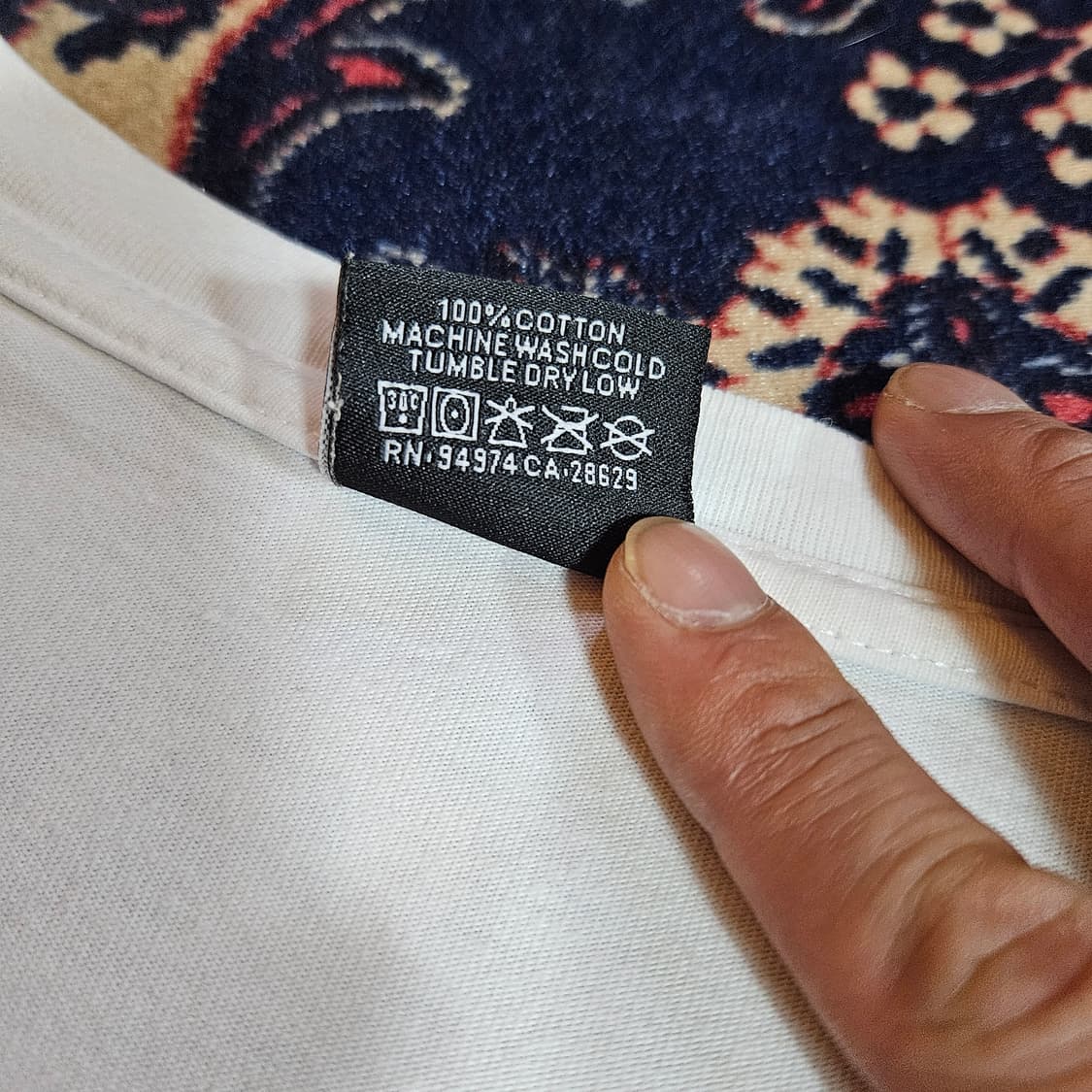 스투시(STUSSY) 퍼지 다이스 반팔 티셔츠 2XL size 상품이미지7