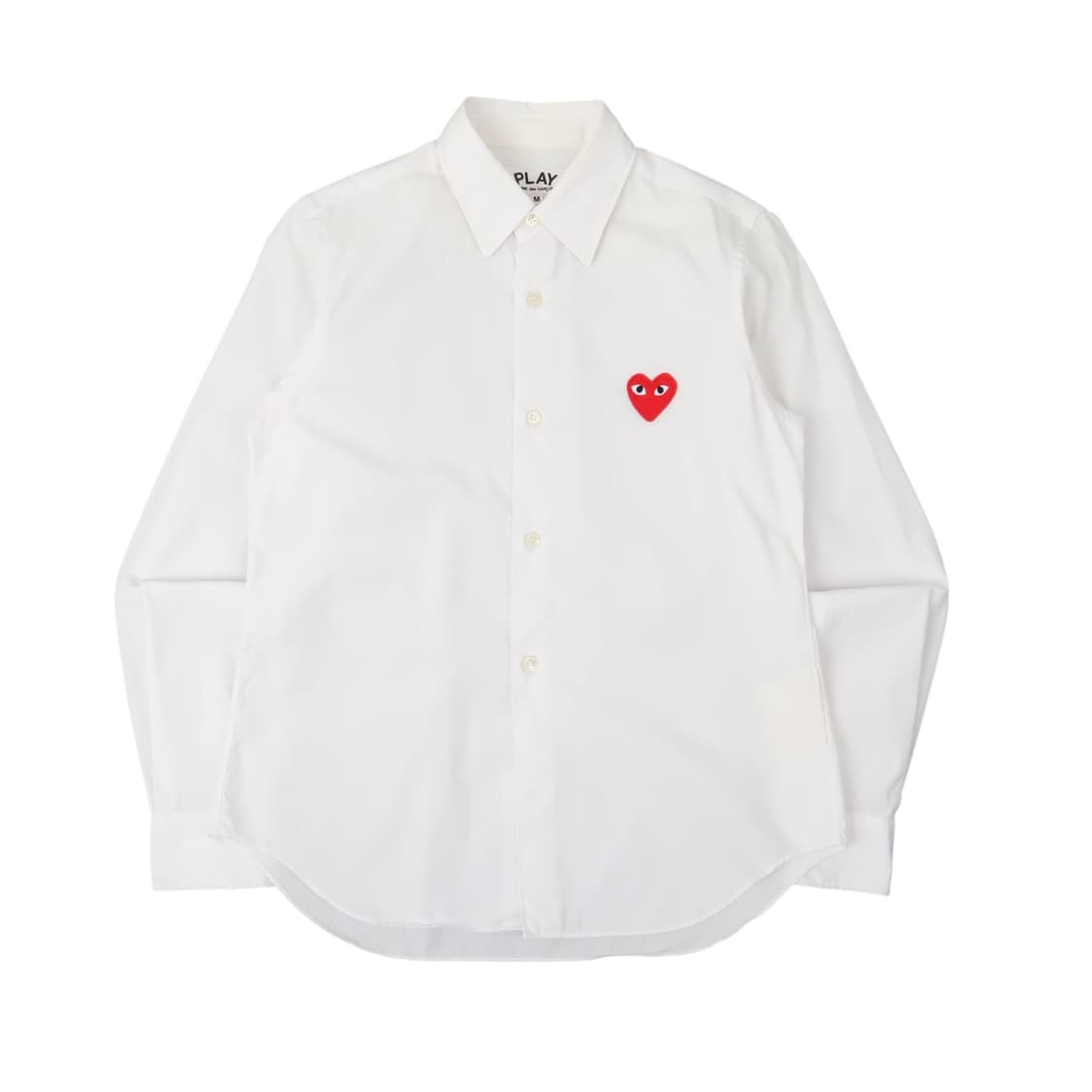 꼼데가르송 하트와펜 화이트 셔츠 상품이미지1