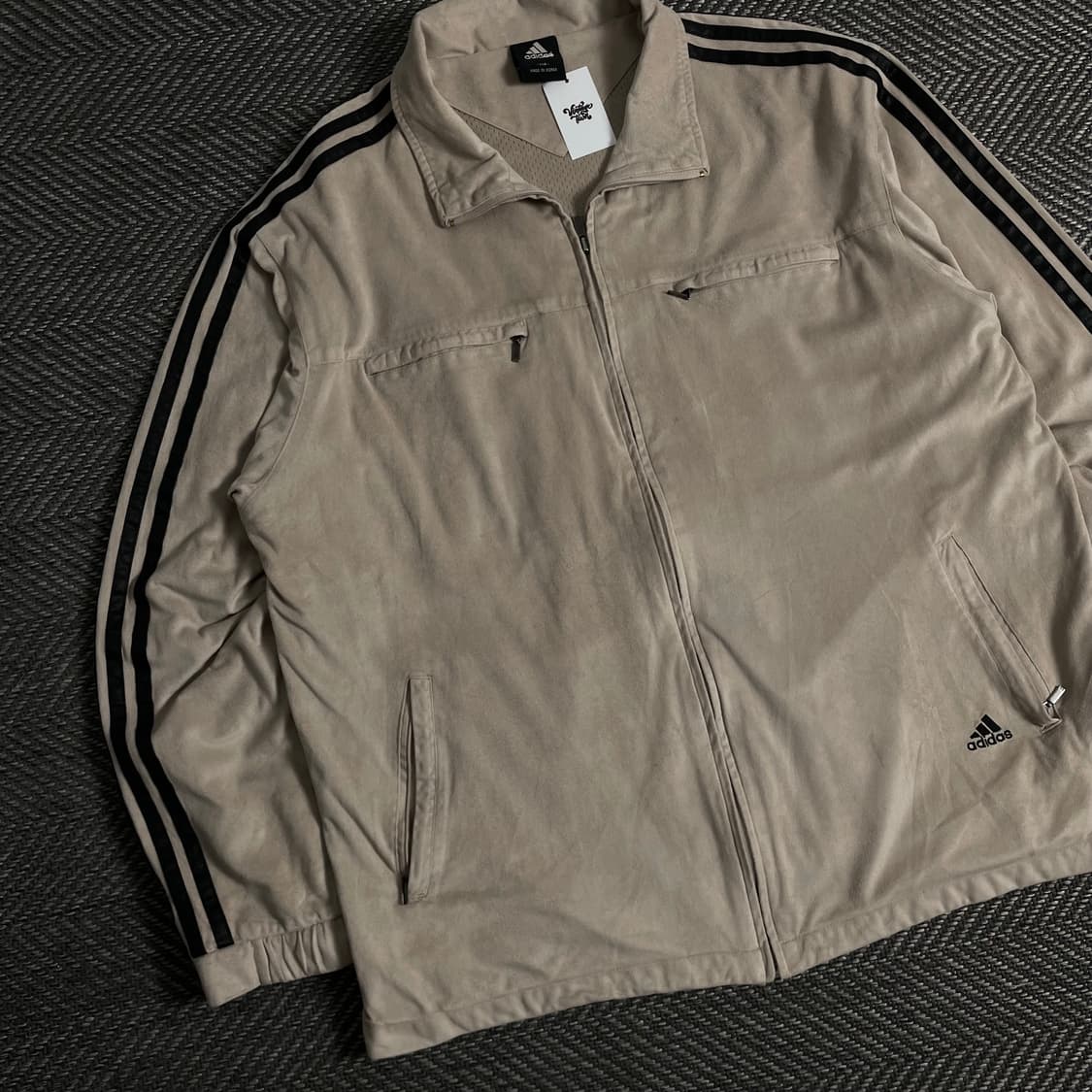 00s 아디다스 올드스쿨 벨벳 트랙자켓&트랙팬츠 세트y 3404 상품이미지5