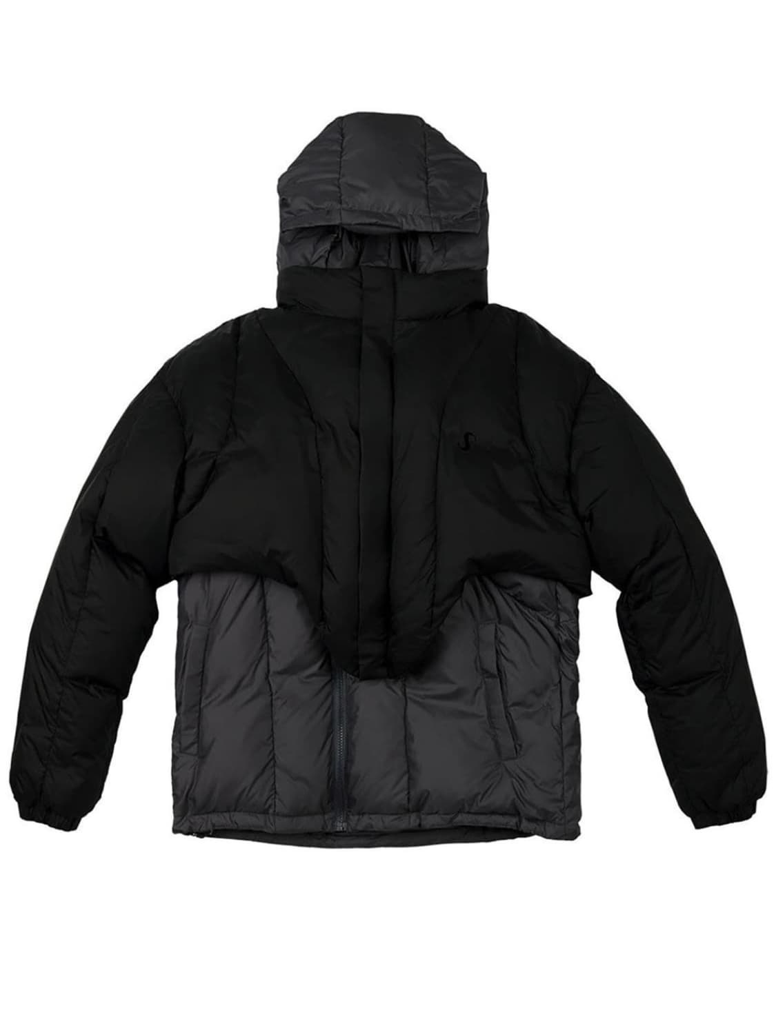 오호스 레이어드 볼레로 패딩  상품이미지1