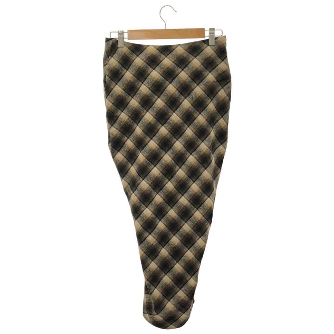 이자벨마랑 체크 언발 스커트 상품이미지2