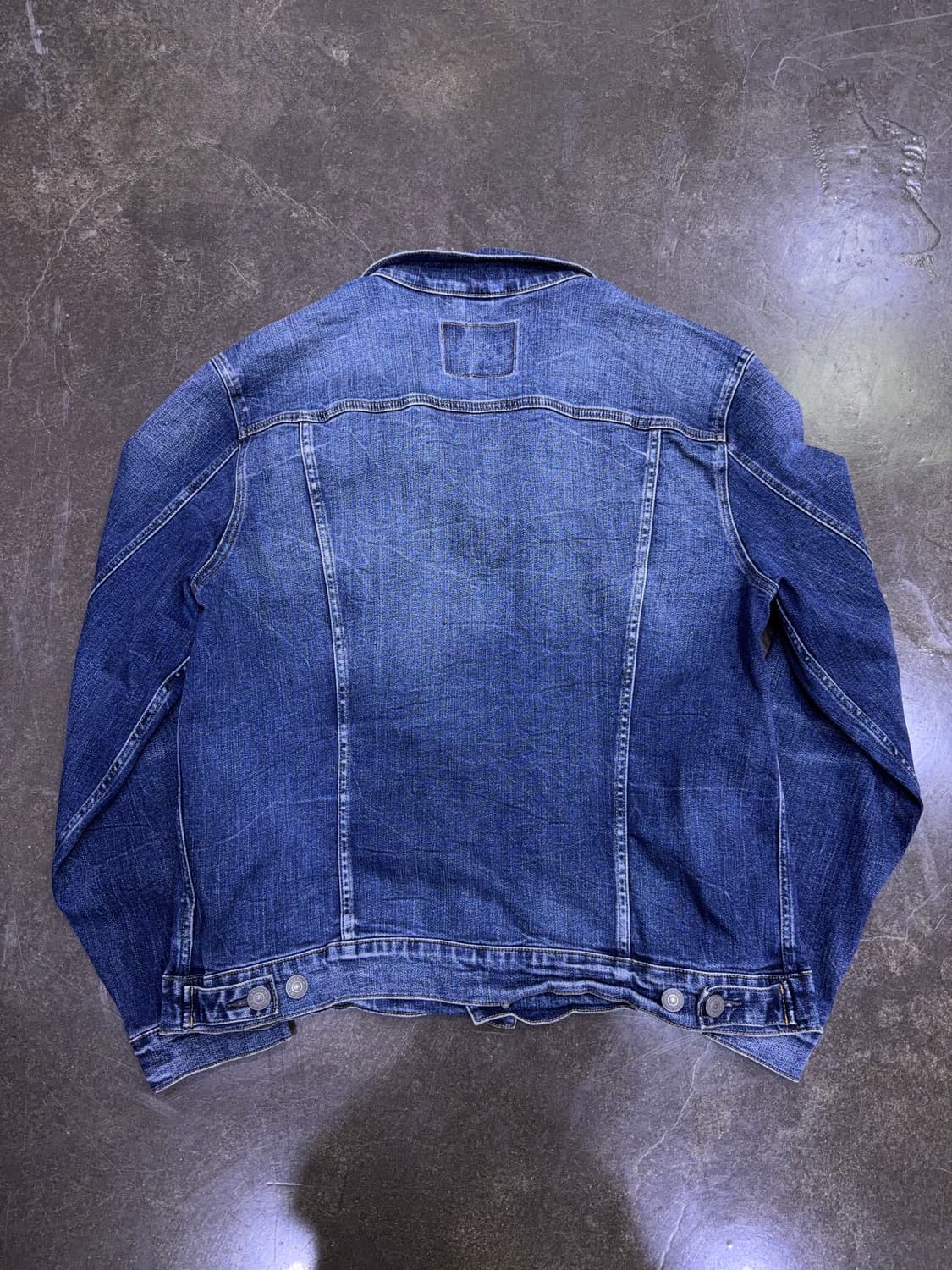 아메리칸이글 빈티지 워싱 데님 트러커 자켓 청자켓 XL 상품이미지2
