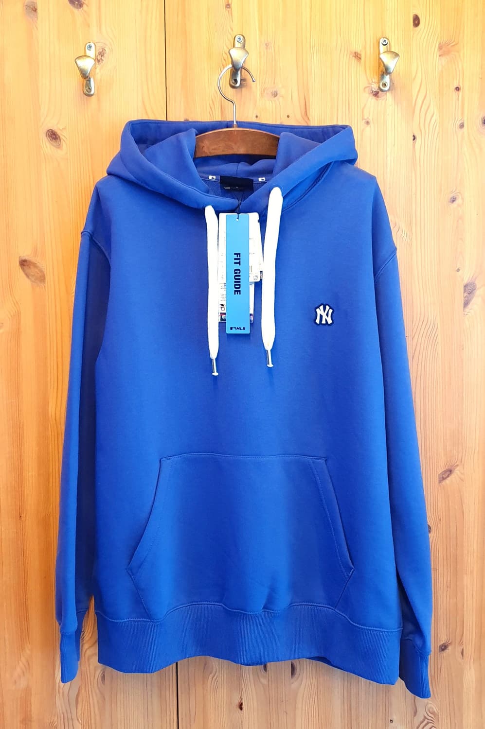 (새상품)100.MLB 스몰로고 후드티 상품이미지1