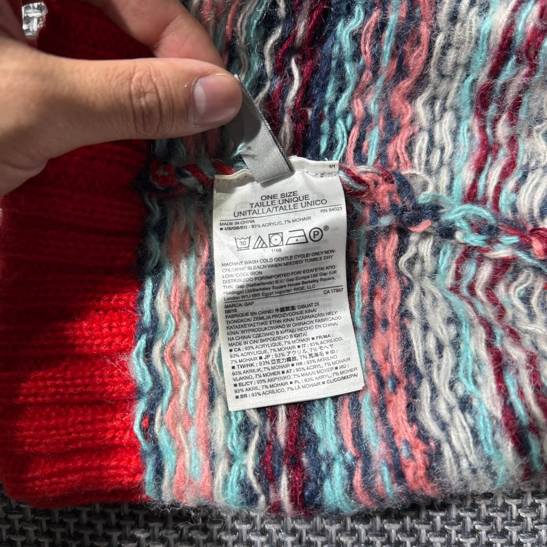 GAP 빈티지 니트 비니 (old-8200) 상품이미지5