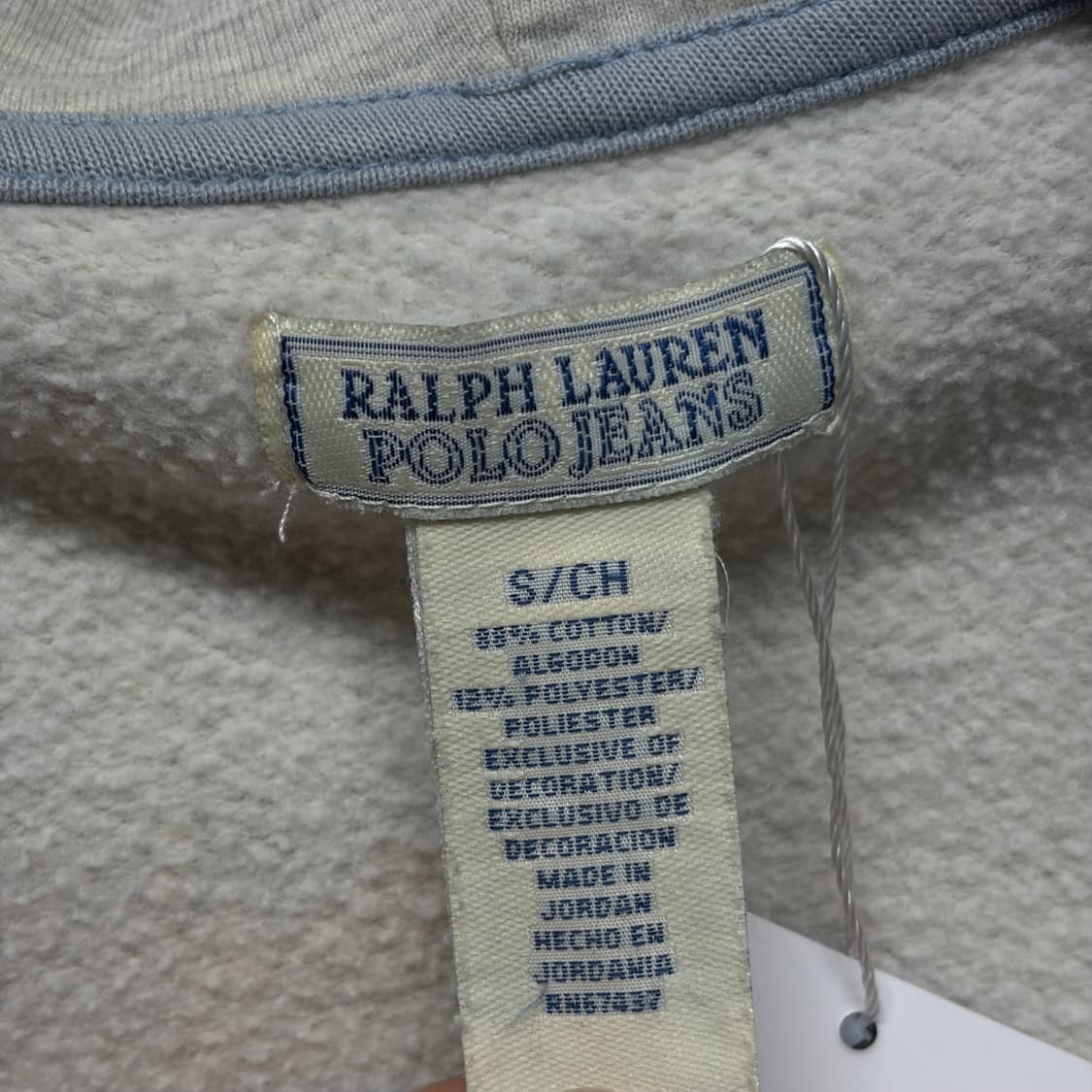 폴로 진스 아치로고 후드집업 상품이미지4