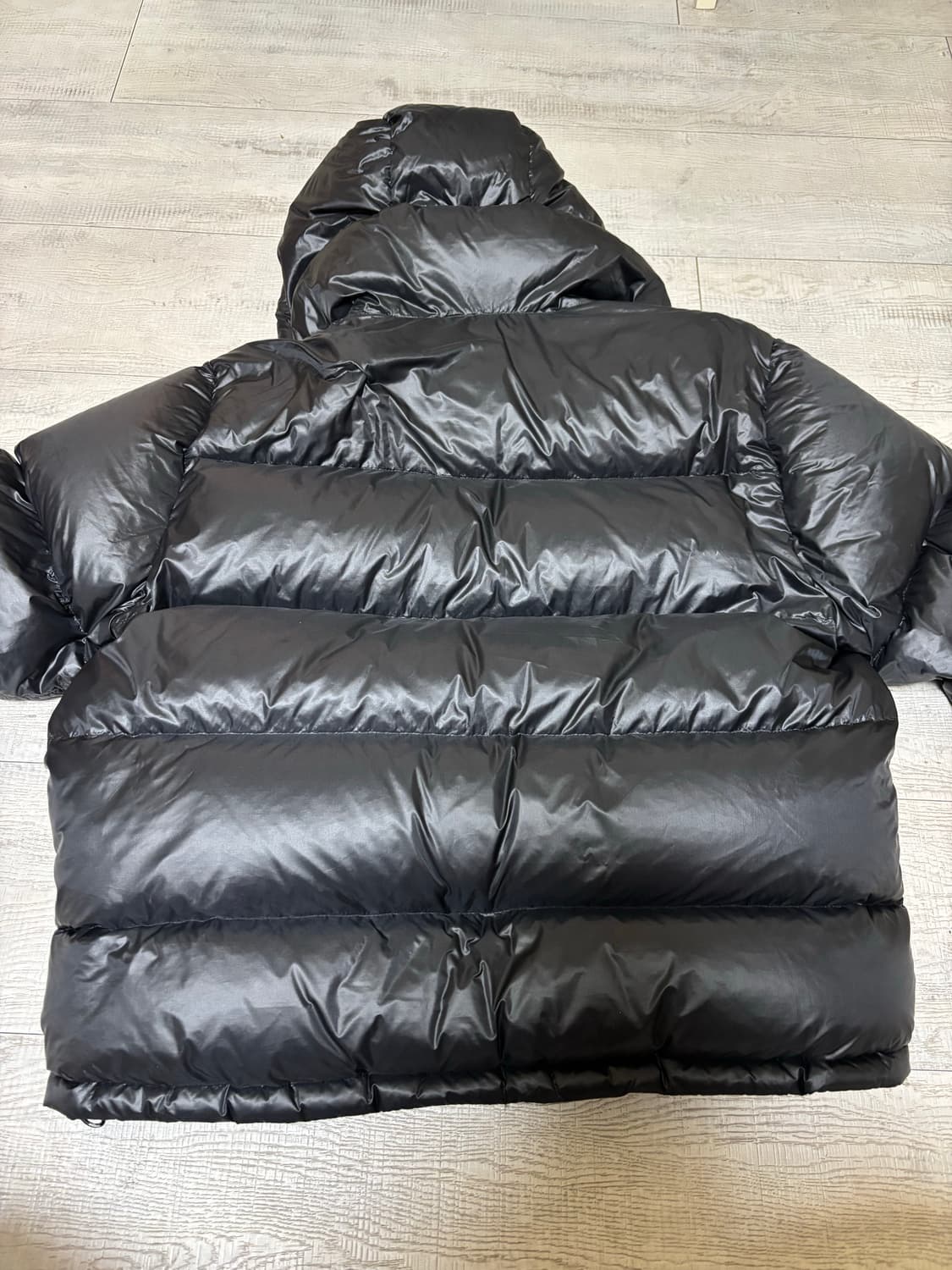 스투시 다운 파카 마이크로 립스탑 팬텀 블랙 S 상품이미지3