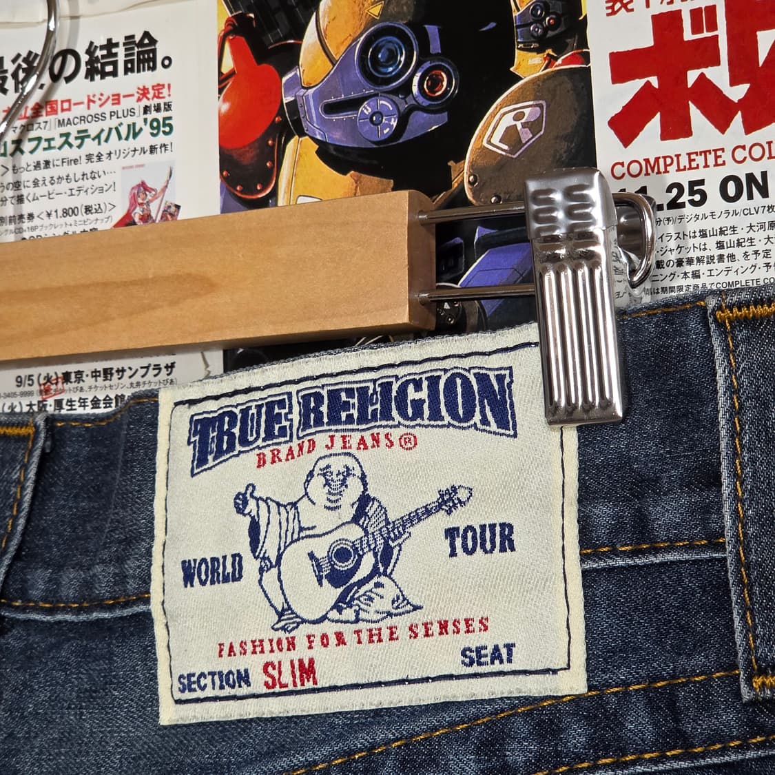 트루릴리전 SLIM 워싱 데님 팬츠 상품이미지3